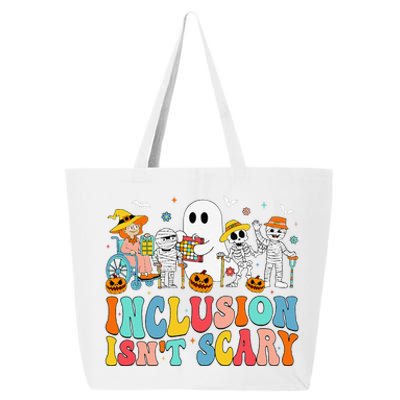 Inclusion IsnT Scary Slp Halloween Sped Teacher Ghost Mummy Gift 25L Jumbo Tote