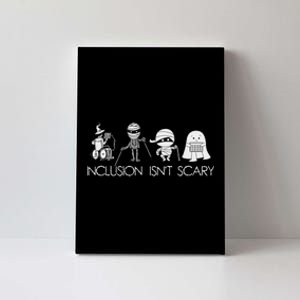 Inclusion IsnT Scary Slp Halloween Sped Teacher Ghost Mummy Canvas