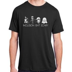 Inclusion IsnT Scary Slp Halloween Sped Teacher Ghost Mummy Adult ChromaSoft Performance T-Shirt