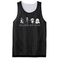 Inclusion IsnT Scary Slp Halloween Sped Teacher Ghost Mummy Mesh Reversible Basketball Jersey Tank