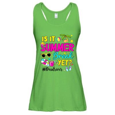 Is It Summer Break Yet Bus Driver Last Day Of School Ladies Essential Flowy Tank