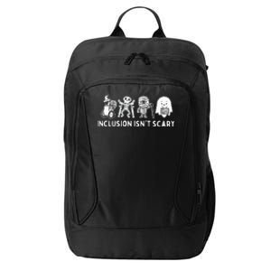 Inclusion IsnT Scary Teacher Skeleton Ghost City Backpack