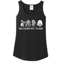 Inclusion IsnT Scary Teacher Skeleton Ghost Ladies Essential Tank