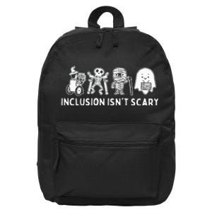 Inclusion IsnT Scary Teacher Skeleton Ghost 16 in Basic Backpack