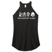 Inclusion IsnT Scary Teacher Skeleton Ghost Women's Perfect Tri Rocker Tank