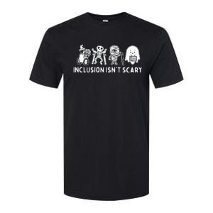 Inclusion IsnT Scary Teacher Skeleton Ghost Softstyle CVC T-Shirt