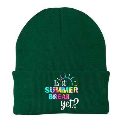 Is It Summer Break Yet Teacher Appreciation Knit Cap Winter Beanie