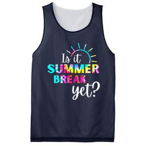 Is It Summer Break Yet Teacher Appreciation Mesh Reversible Basketball Jersey Tank