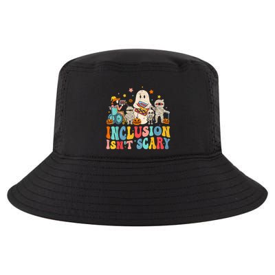 Inclusion IsnT Scary Ghost Mummy Halloween Slp Sped Teacher Cool Comfort Performance Bucket Hat
