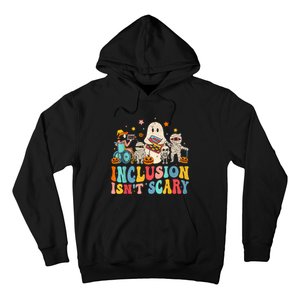 Inclusion IsnT Scary Ghost Mummy Halloween Slp Sped Teacher Hoodie