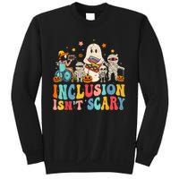 Inclusion IsnT Scary Ghost Mummy Halloween Slp Sped Teacher Sweatshirt