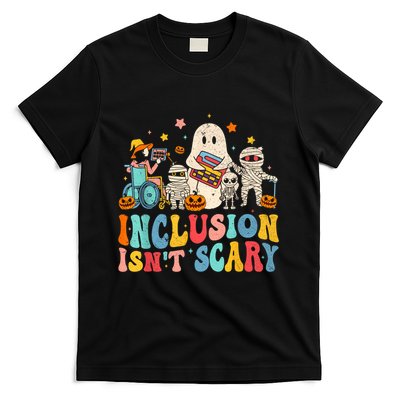 Inclusion IsnT Scary Ghost Mummy Halloween Slp Sped Teacher T-Shirt