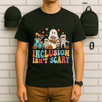Inclusion IsnT Scary Ghost Mummy Halloween Slp Sped Teacher T-Shirt