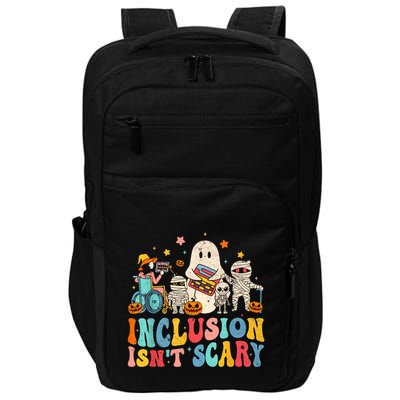 Inclusion IsnT Scary Ghost Mummy Halloween Slp Sped Teacher Impact Tech Backpack