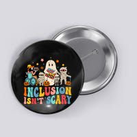 Inclusion IsnT Scary Ghost Mummy Halloween Slp Sped Teacher Button