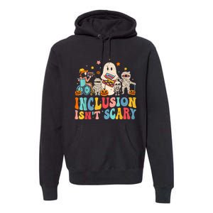 Inclusion IsnT Scary Ghost Mummy Halloween Slp Sped Teacher Premium Hoodie