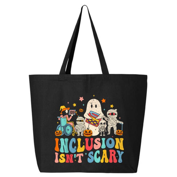 Inclusion IsnT Scary Ghost Mummy Halloween Slp Sped Teacher 25L Jumbo Tote