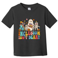 Inclusion IsnT Scary Ghost Mummy Halloween Slp Sped Teacher Toddler T-Shirt