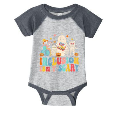 Inclusion IsnT Scary Ghost Mummy Halloween Slp Sped Teacher Infant Baby Jersey Bodysuit