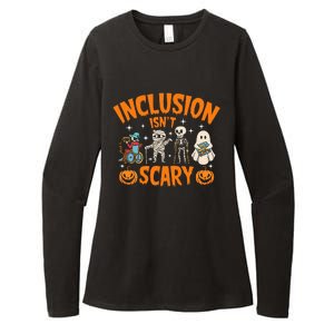 Inclusion IsnT Scary Halloween Awareness Womens CVC Long Sleeve Shirt