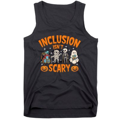 Inclusion IsnT Scary Halloween Awareness Tank Top