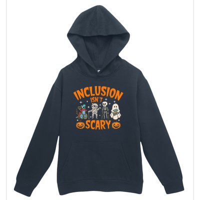 Inclusion IsnT Scary Halloween Awareness Urban Pullover Hoodie