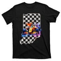 Indianapolis Indiana State 500 Race Car Formula Racing Car T-Shirt