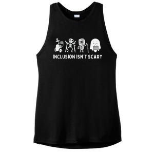 Inclusion IsnT Scary Slp Halloween Sped Teacher Inclusion Ladies PosiCharge Tri-Blend Wicking Tank