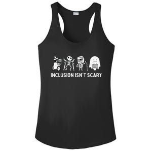 Inclusion IsnT Scary Slp Halloween Sped Teacher Inclusion Ladies PosiCharge Competitor Racerback Tank