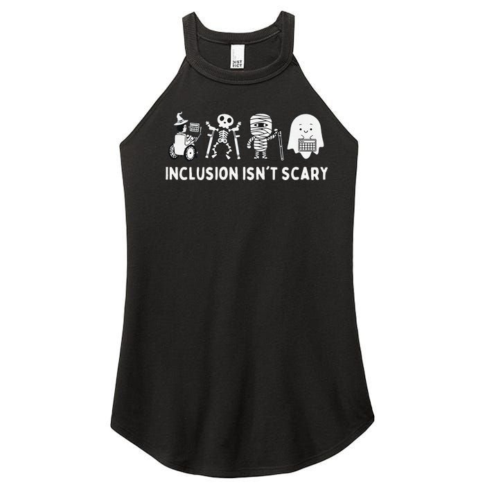 Inclusion IsnT Scary Slp Halloween Sped Teacher Inclusion Women's Perfect Tri Rocker Tank