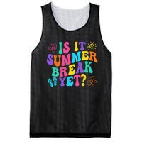 Is It Summer Break Yet Last Day Of School Teacher Vacation Mesh Reversible Basketball Jersey Tank