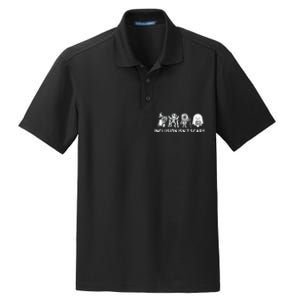 Inclusion IsnT Scary Teacher Skeleton Ghost Cute Dry Zone Grid Polo