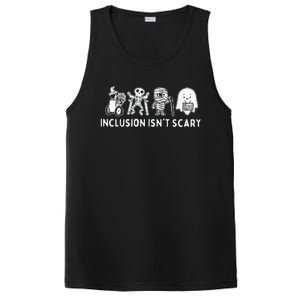 Inclusion IsnT Scary Teacher Skeleton Ghost Cute PosiCharge Competitor Tank