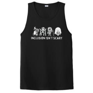 Inclusion IsnT Scary Teacher Skeleton Ghost Cute Gift PosiCharge Competitor Tank