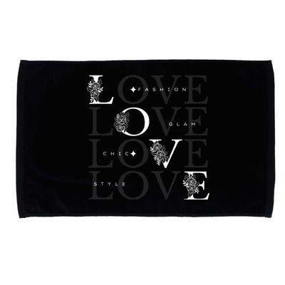 Inspire In Style Love For Fashion Microfiber Hand Towel