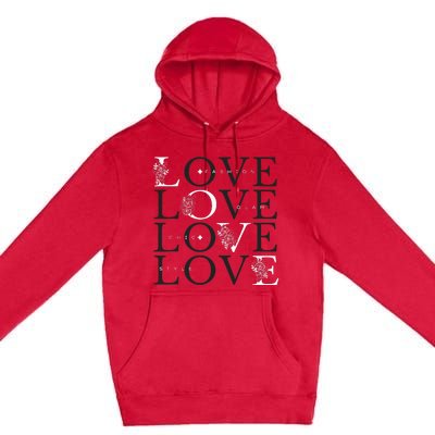 Inspire In Style Love For Fashion Premium Pullover Hoodie