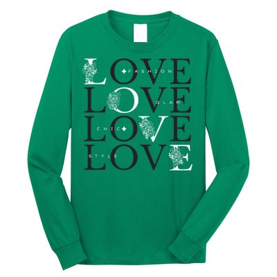 Inspire In Style Love For Fashion Long Sleeve Shirt