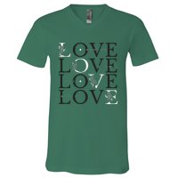 Inspire In Style Love For Fashion V-Neck T-Shirt