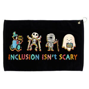 Inclusion IsnT Scary Slp Halloween Sped Teacher Grommeted Golf Towel