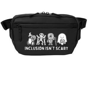 Inclusion Isnt Scary Teacher Skeleton Ghost Cute Halloween Crossbody Pack