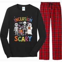 Inclusion IsnT Scary Mummy Boo Ghost Halloween Long Sleeve Pajama Set