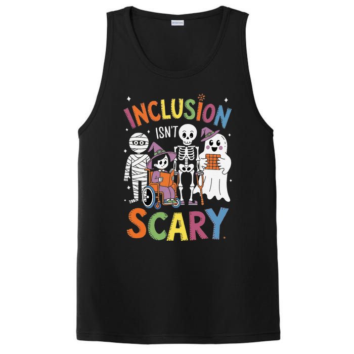 Inclusion IsnT Scary Mummy Boo Ghost Halloween PosiCharge Competitor Tank