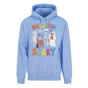 Inclusion IsnT Scary Mummy Boo Ghost Halloween Unisex Surf Hoodie