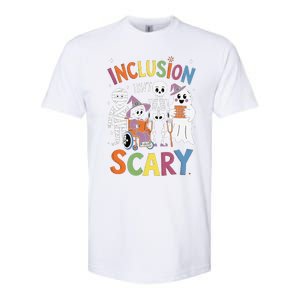 Inclusion IsnT Scary Mummy Boo Ghost Halloween Softstyle CVC T-Shirt