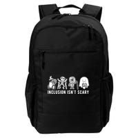 Inclusion Isnt Scary Teacher Skeleton Ghost Cute Halloween Backpack