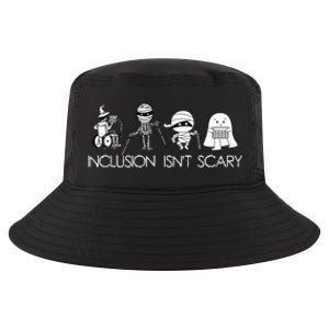 Inclusion Isnt Scary Slp Halloween Sped Teacher Ghost Mummy Cool Comfort Performance Bucket Hat