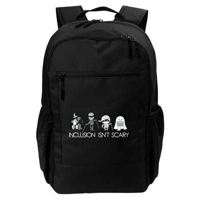 Inclusion Isnt Scary Slp Halloween Sped Teacher Ghost Mummy Backpack