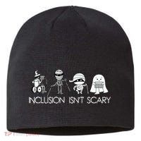 Inclusion Isnt Scary Slp Halloween Sped Teacher Ghost Mummy Sustainable Beanie