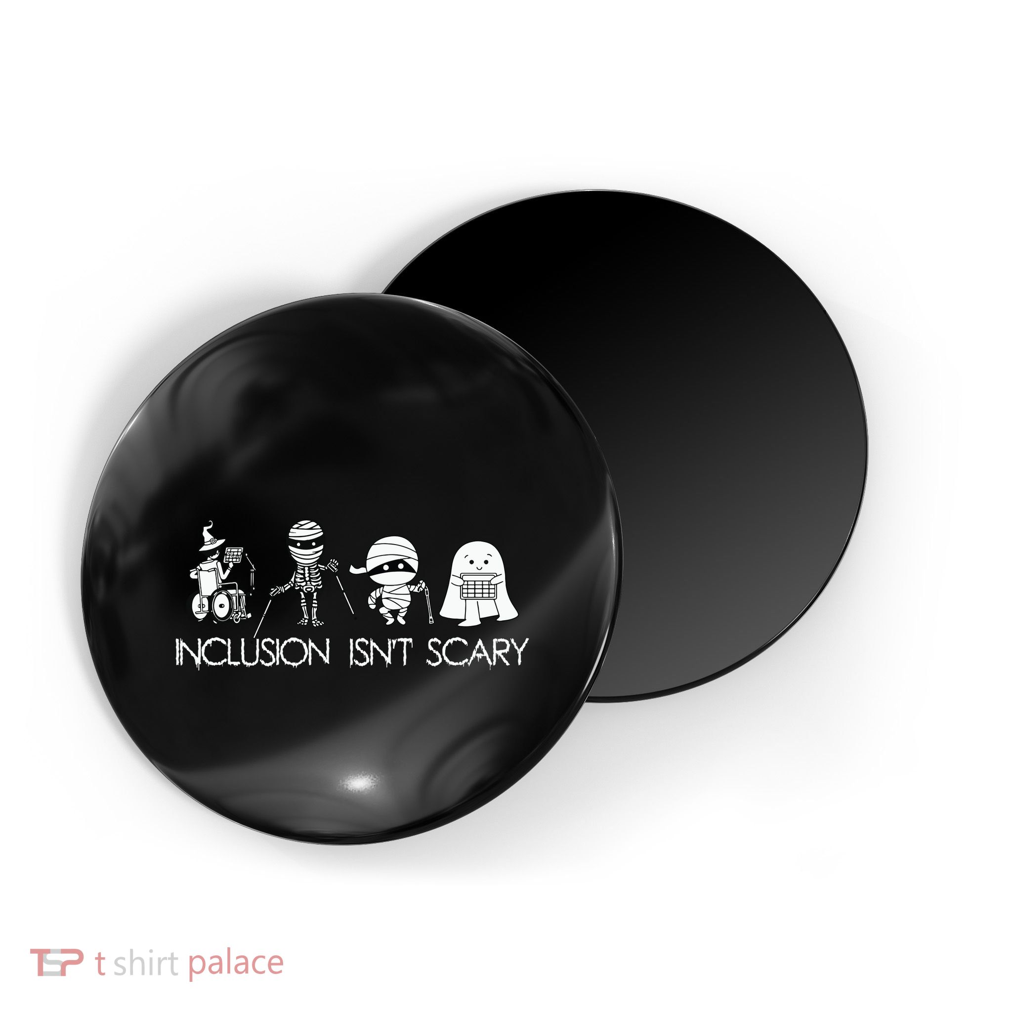 Inclusion Isnt Scary Slp Halloween Sped Teacher Ghost Mummy Magnet