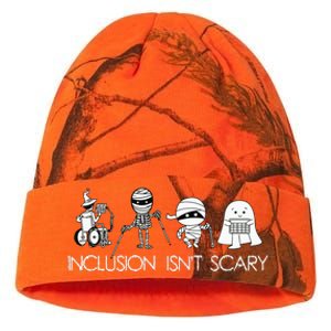 Inclusion Isnt Scary Slp Halloween Sped Teacher Ghost Mummy Kati Licensed 12" Camo Beanie